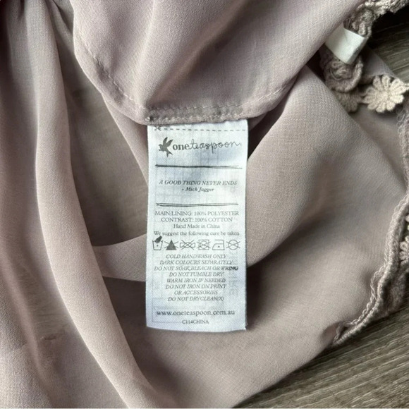 ONE TEASPOON Milky Rise Flared Loose Fit Top Blouse - Picture 11 of 16